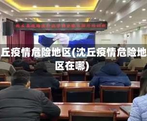 沈丘疫情危险地区(沈丘疫情危险地区在哪)
