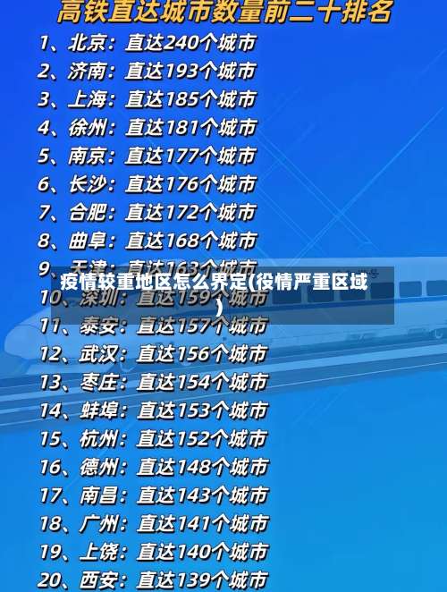 疫情较重地区怎么界定(役情严重区域)-第2张图片